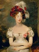 Sir Thomas Lawrence, Portrait of Princess Caroline Ferdinande of Bourbon